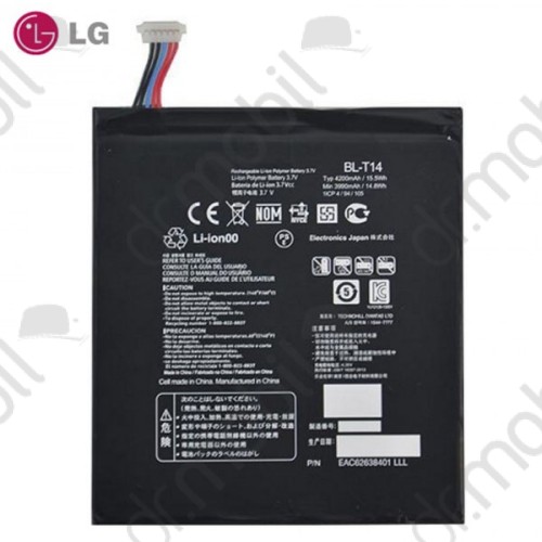 Akkumulátor LG G Pad 8.0 (V480), LG Pad 8.0 LTE (V490) 4200 mAh LI-Polymer BL-T14 / EAC62638401